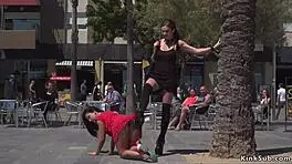 Curvy Petite Euro Babe On The Streets!