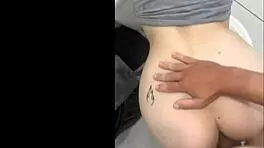 Fuck My Hot Latina In Bathroom Creampie!