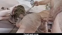 Stepmom Convinces Busty Step Daughter To Please Daddy Fam Lust