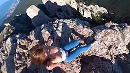 Risky Public Fuck On A Cliff Amateur Mia Bandini