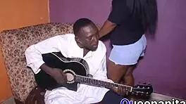 The guitar player fucked me hard with his big cock