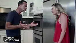 Teen can't resist anal while watching movie 😏