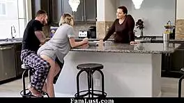 stepdad keeps her up all night with throbbing dick