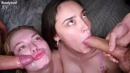 我们交换女友，米米和凯瑟琳激烈四人性交