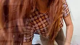 My tinder date's cuckold boyfriend calls while i fuck her hard.