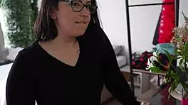 Young Woman Experiences Interracial Encounter With Large Partner For First Time