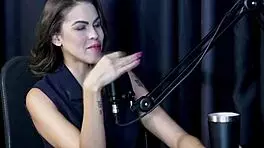 safada shows her blowjob and sucks bia's hot tits - kamilla werneck sheer red 😏