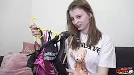 German skylar sweet feels intense emotions during first anal sex