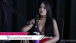 Compilados Da Fabricio Nunes E Bruna A Surfistinha No Swing Cast Com Tifany Rocha Parte 3