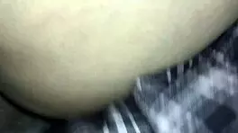 Petite teen gets deep creampie in pov missionary position