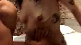 hot pornstar gets anal assfucking in motel room!