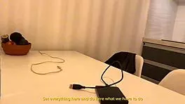 Hard Sex And Blowjob With Almendra Gala At Work