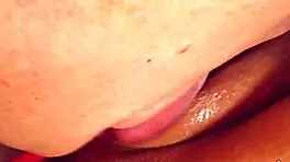 Watch the old nerd sucking the young brunette's pussy in this interracial creampie scene with big cock?