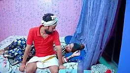 Juicy hot indian housewife romantic bedroom sex