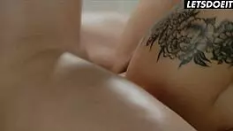 Erotic Massage Turns Intense Anal Sex For Teen Liya Silver