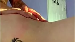 Strong Guy Cum Inside Petite 18+ Girl, Moaning In Close-Up Creampie.