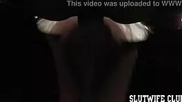 Skinny Slut Candie Cross Spit Roasted