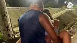 I watched my wife cheat with a big black guy on the street and thanked him