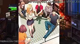 Does the teen loser fuck his hot blonde friend and cum inside her shaved pussy?