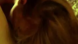 I watch the lesbian MILF get sixty-nined by the ginger teen passionately