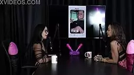 belinha baracho demonstrates blowjob and shows tits to elisa sanches