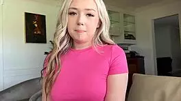 Quality Time with Thick Little 18+ Blonde Eva Nyx in Household Fantasy