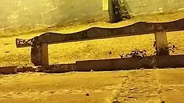 Intense Latina Babe Flashes Tits Outdoors On Soccer Field Almost Caught