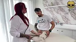 hot patient in rich work session