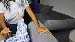 Hot 18 Year Old Latina Anal Creampie