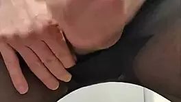 Tgirl Cumshot Compilation In Pantyhose