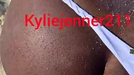 Followed her for public ass