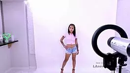 Fresh-Faced Asian Beauty's Modeling Audition Turns into Hardcore Fucking