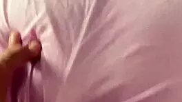 iranian woman with big natural tits masturbates solo