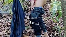 Indian Whore Invites Fucking In Forest To Avoid Husband