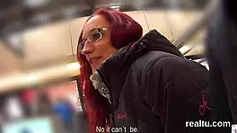 Flawless czech cutie teased in hypermarket and nailed in pov