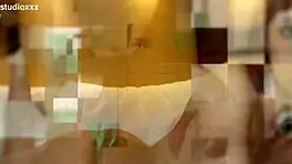 teen college student strips and cums in homemade solo