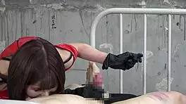 petite mistress trains masochist men as racehorses with intense emotions