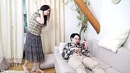 Mature Surprises Me While Jerking Off