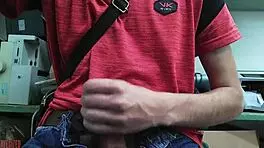 This time I masturbated at my desk