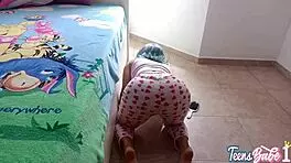 Schoolgirl Addicted To Teacher's Cock Skips Class For Semen!