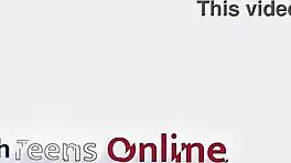 Collared British 18 Year Old Gets Off With Fucking Machine