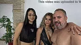 Morganita gets filmed in the bath and behind cameras during breaks at Ted's mansion