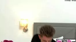 The petite teen masturbates with toys, craving a big cock inside.