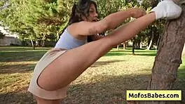 Lovely Brunette Girl Seduced Her Friend With Natural Big Boobs And Sexy Feet - Cami Strell, Charles Dera