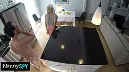 Logan wants to fuck hot nanny after watching her cam show