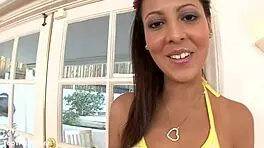 Nadia Noel Cute Coed Huge Cock Pov Blowjob And Cum Swallow