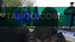 Alona catches stepdad scotty fucking lily joins threesome at grad party