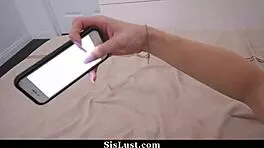 stepsister wouldnt stop saying how much she knows he wants her tight pussy sislust