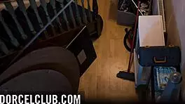 Have you seen brunette babe lina luxa having sex with a random guy in front of her lover?