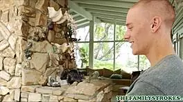 Cute Petite Teen Lily Jordan In Threesome With Brother And Boyfriend!